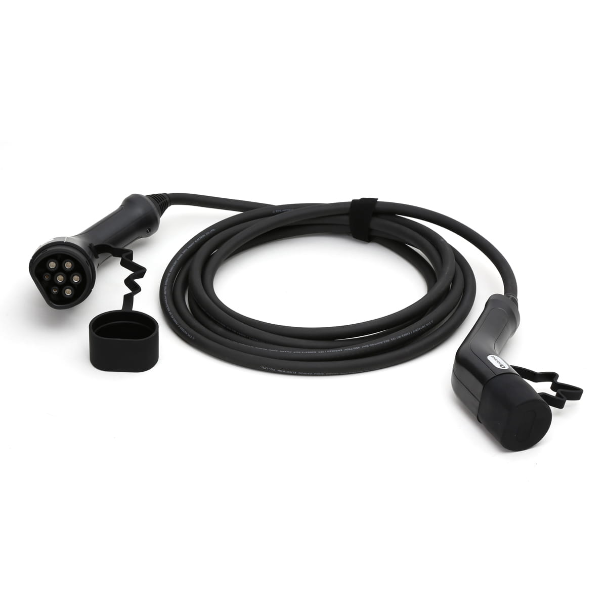 Shineled Typ 2 Ladekabel 22kW, 32A, 5m - Für E-Autos Wie Tesla, VW, BMW - Mit Tragetasche & Tuch